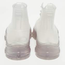 Dior Transparent Rubber High Top Boots Size 42