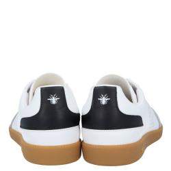 Dior White Leather B01 Sneakers Size EU 44