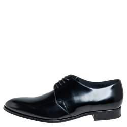 Dior Black Leather Derby Size 46 
