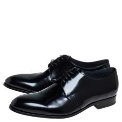 Dior Black Leather Derby Size 46 