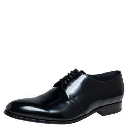 Dior Black Leather Derby Size 46 