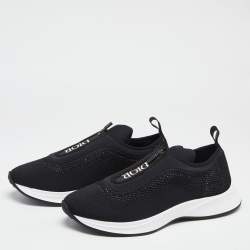Dior Black Mesh And Fabric B25 Sneaker Size 45