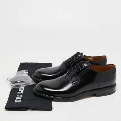 Dior Black Patent Leather Lace Derby Size 41