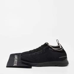 Dior Black Knit Fabric B21 Sneakers Size 40