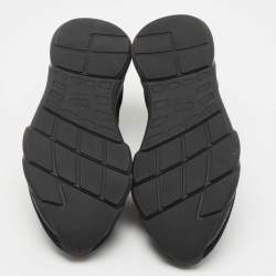 Dior Black Knit Fabric B21 Sneakers Size 40