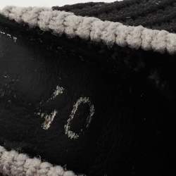 Dior Black Knit Fabric B21 Sneakers Size 40