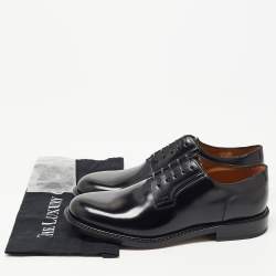 Dior Black Leather Lace Up Derby Size 42.5