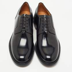 Dior Black Leather Lace Up Derby Size 42.5