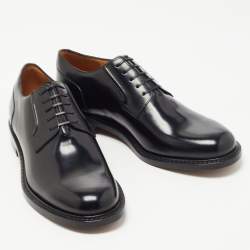 Dior Black Leather Lace Up Derby Size 42.5