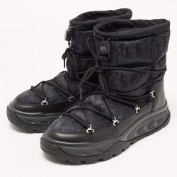 Dior Snow Logo Boots in Black for Men