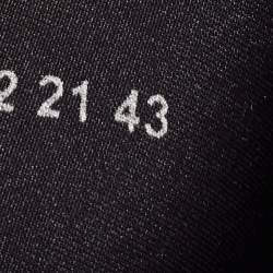 Pre Owned DIOR Black/Grey Jacquard Atlas Sandals Size 43