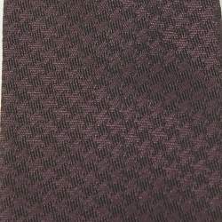 Pre Owned Dior Purple/Black Patterned Silk Skinny Tie
