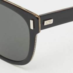 Pre Owned Dior Homme Black Blacktie 2.0s Square Sunglasses