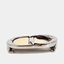 مملوكة مسبقًا Dior Gold Silver Plated Brooch