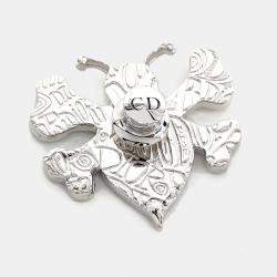 Pre Owned بروش ديور فضي بنحلة