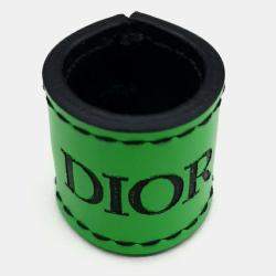 مملوكة مسبقًا Dior silk scarf and scarf ring