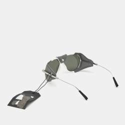 Pre Owned نظارة شمسية ديور أفياتور ديور سنو A1I بيضاء/ سوداء