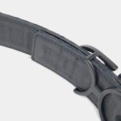 Pre Owned Dior Canvas, Leather Black Oblique Reversible Belt