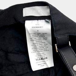 Pre Owned قبعة سوداء من ديور هوم
