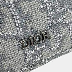 Pre Owned Dior Homme Oblique Passport Wallet