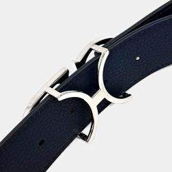 مملوكة مسبقًا Christian Dior Leather Homme Reversible Belt