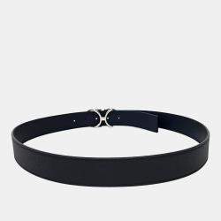 مملوكة مسبقًا Christian Dior Leather Homme Reversible Belt