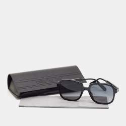 Pre Owned Dior Black Gradient DioRibbon S1I Square Sunglasses