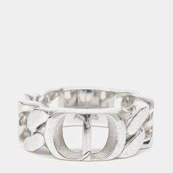 Pre Owned Dior Homme silver ring US 8.75