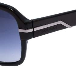 Pre Owned Dior Homme Brown/ Grey Gradient Black Tie 112S Rectangle Sunglasses