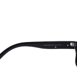 Pre Owned Dior Homme Brown/ Grey Gradient Black Tie 112S Rectangle Sunglasses