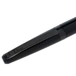 Dior Black Composite & Textured Finish Ballpoint Pen