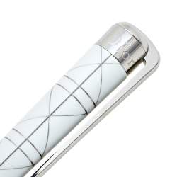 Dior White Lacquer Fahrenheit Ballpoint Pen