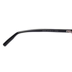 Pre Owned Dior Homme Black Metal Tone AL13.13 Mirror Square Sunglasses