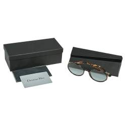 Pre Owned Dior Brown Havana/ Grey SoStellaire2 Round Sunglasses