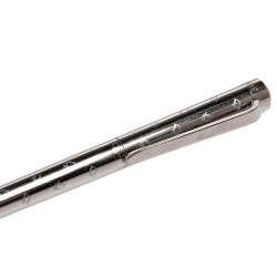 Pre Owned Dior Stainless Steel Stylo Ballpoint Pen