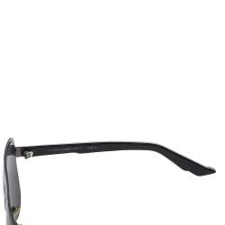 Pre Owned Dior Black Forerunner Aviator Sunglasses