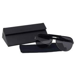 Pre Owned Dior Black Forerunner Aviator Sunglasses