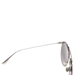 Pre Owned Dior Gold Monsieur1 Pilot Sunglasses