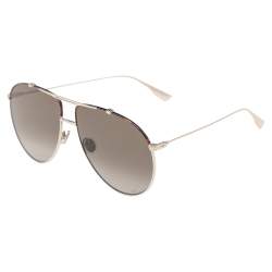 Pre Owned Dior Gold Monsieur1 Pilot Sunglasses