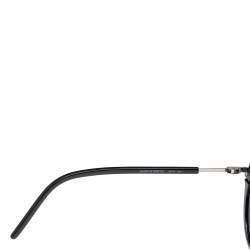 Pre Owned Dior Black/ Grey 8072K DiorFuturistic Round Sunglasses
