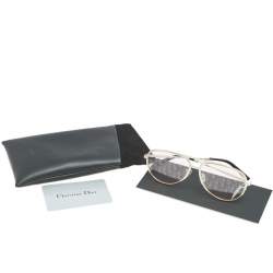 Pre Owned Dior Silver Tone / Pink Oblique DiorEssential Pilot Sunglasses