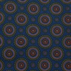 Pre Owned Dior Blue Patterned Silk Tie
