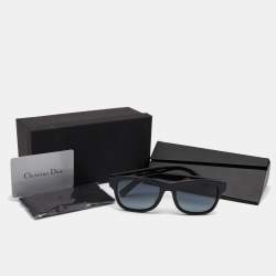 Pre Owned Dior Black / Grey Gradient 196FS Wayfarer Sunglasses