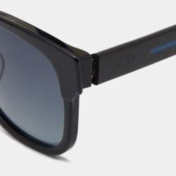Pre Owned Dior Black / Grey Gradient 196FS Wayfarer Sunglasses