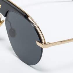 Dior Black 2M22k Diorevolution Avaitor Sunglasses