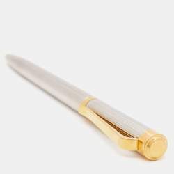Pre Owned Dior Two Tone Classic Ballpoint Pen 