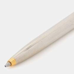 Pre Owned Dior Two Tone Classic Ballpoint Pen 