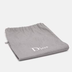 Pre Owned Dior Midnight Blue Silk Skinny Tie 