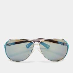 Dior Blue/Plum 2 Mirrored Aviator Sunglasses Dior | TLC