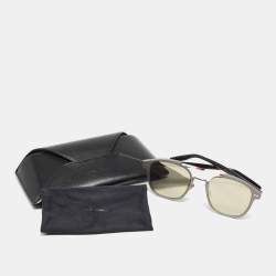 Pre Owned Dior Homme Grey/Black AL13.13 Mirror Wayfarer Sunglasses